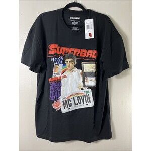 Superbad Mclovin Mens Shirt Black Sz XL New